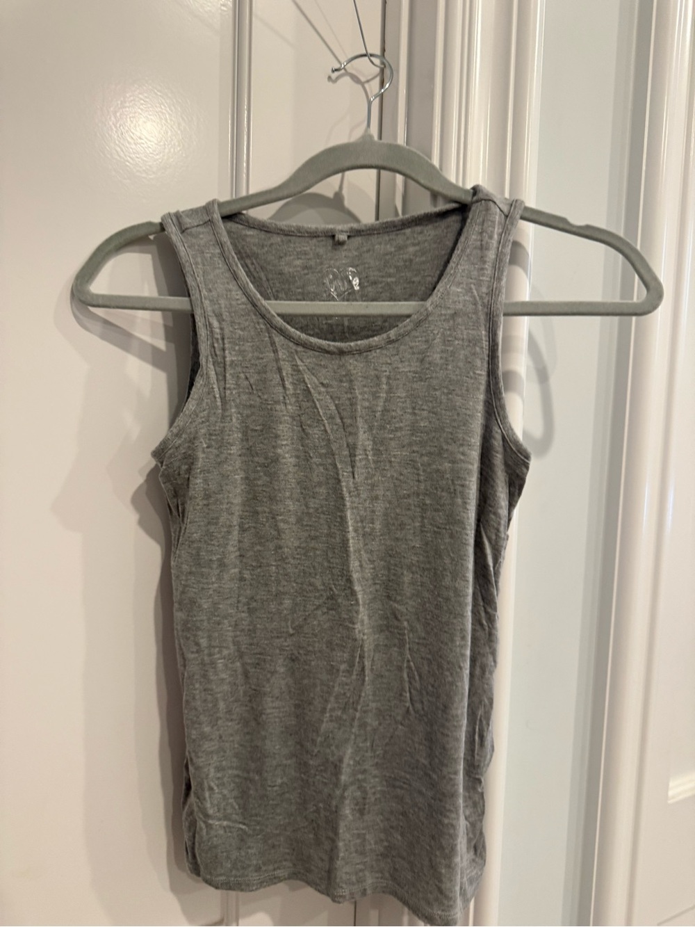 Justice Heather Gray Sleeveless Tank Top